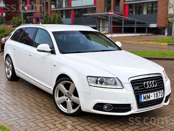 Pilnākā komplektācija, Audi a6, 3x S-Line, 176Kw, 3.0d, quattro, automāts, b