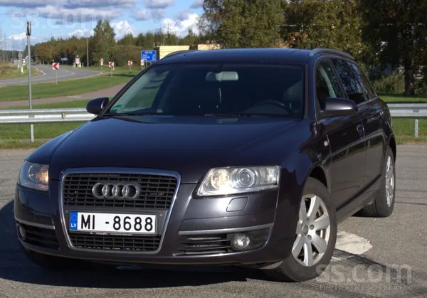 Audi A6 2008, 2.7D dīzelis, Manuāls, Universāls, Pelēks — Latvijā