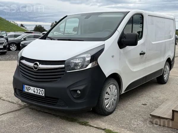 Opel Vivaro 2018, 1.6D dīzelis, Manuāls, Furgons, Balts — Latvijā