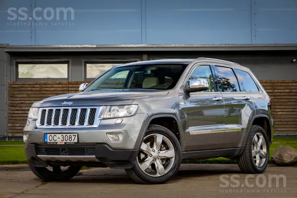 Jeep Grand Cherokee 2012, 3.0D dīzelis, Automāts, SUV/Apvidus, Pelēks — Latvijā