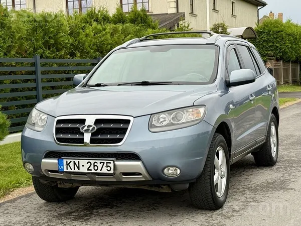 Hyundai Santa FE 2007, 2.2D dīzelis, Manuāls, SUV/Apvidus, Zils — Latvijā