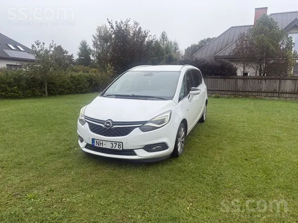 Opel Zafira Touer 2.0D 125Kw Automats. 7 vietas. Led priekseji un aizmugurej