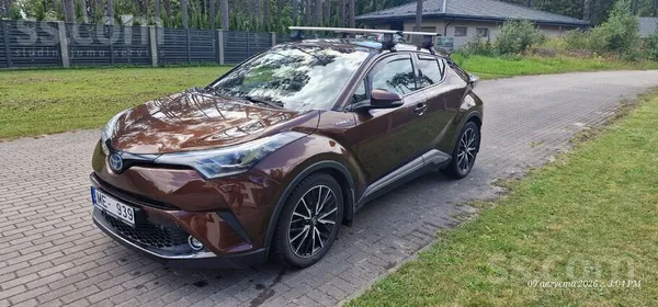 Toyota C-HR 2017, 1.8H hibrīds, Automāts, Brūns — Latvijā