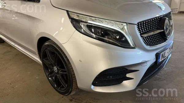 Mercedes V250 2022, 2.0D dīzelis, Automāts, Sudrabs — Latvijā