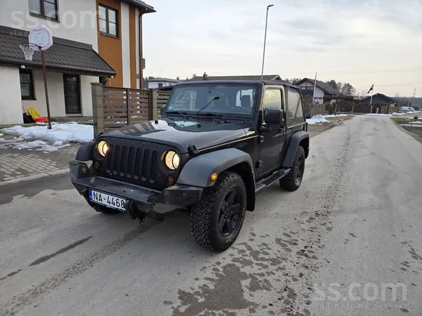 Jeep Pārdod Jeep Wrangler JK, reta komplektācija ar man