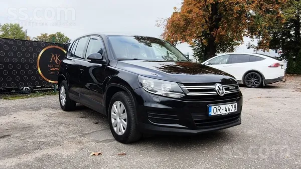 Volkswagen Tiguan 2014, 1.4 benzīns, Manuāls, SUV/Apvidus, Melns — Latvijā