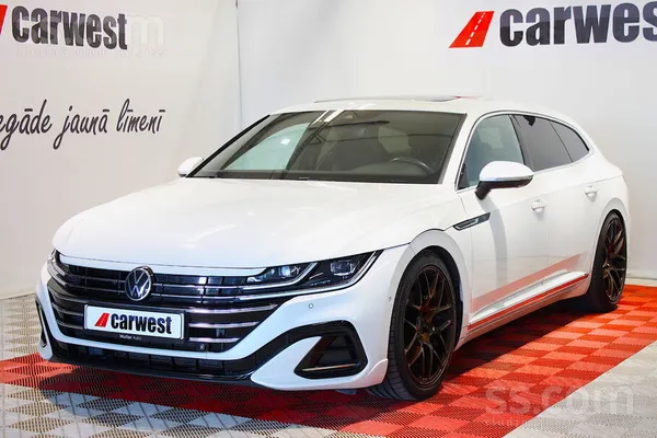 Volkswagen Arteon 2021, 1.4H hibrīds, Automāts, Universāls, Balts — Latvijā