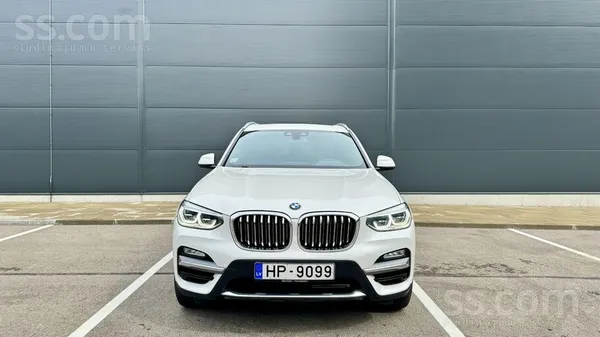 Pārdodu BMW X3 Xdrive30D X-Line 265hp 

Mineral-weiss metallic krāsa, 
Ve