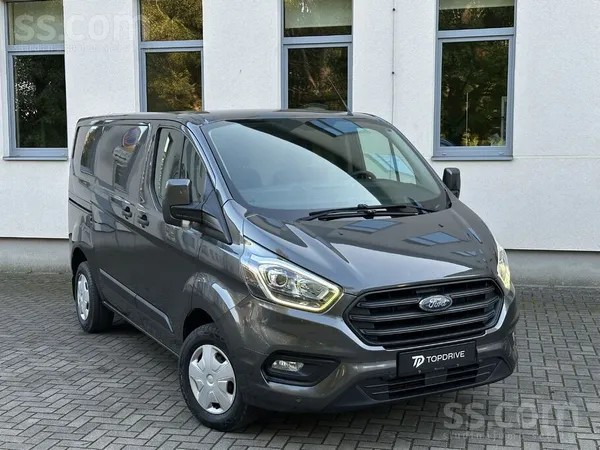 Ford Transit Custom, 2.0dīzelis 96kw-130zs. 
, 6-pak. manuālā ātrumkārba. T
