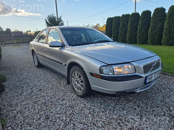 Volvo S80 2000, 2.5D dīzelis, Manuāls, Sedans, Pelēks — Latvijā