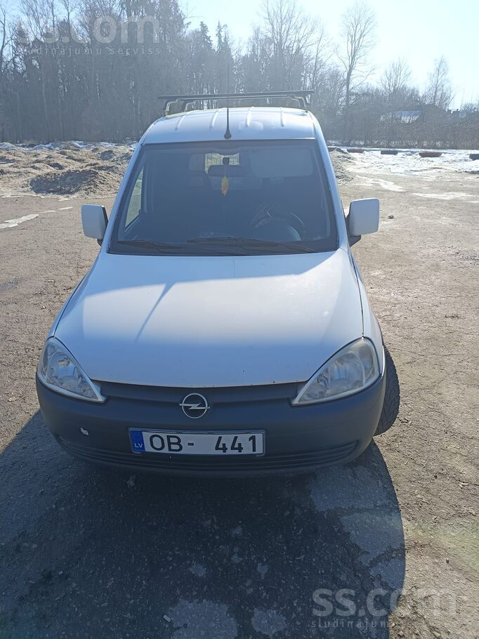 Pārdod Opel combo, 1, 3d, 2007g. jauna TA līdz 03.03.2027, piekabes āķis, no