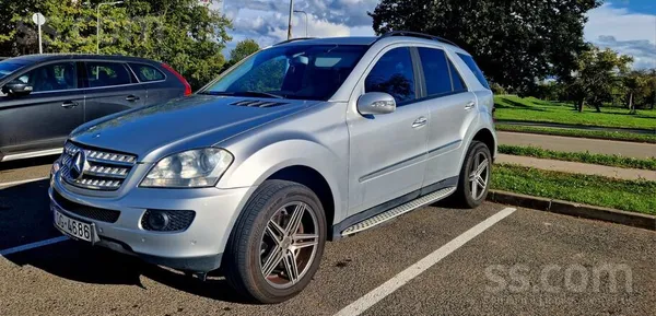 Mercedes ML280 2008, 3.0D dīzelis, Automāts, SUV/Apvidus, Sudrabs — Latvijā