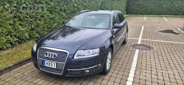 Audi A6 2006, 2.7D dīzelis, Automāts, Universāls, Melns — Latvijā