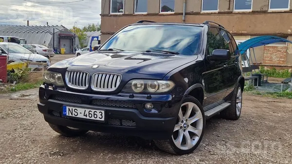 Pārdodu auto BMW X5 3.0D 160kw rezerves daļām. Auto ir labā tehniskā stāvokl
