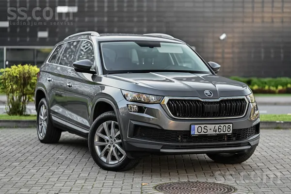 Skoda Kodiaq 2022, 2.0D dīzelis, Automāts, SUV/Apvidus, Pelēks — Latvijā