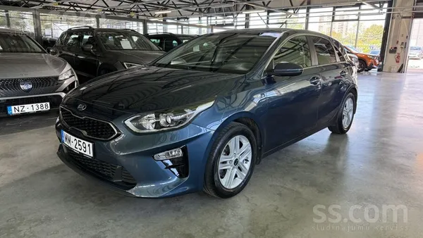 KIA Ceed 2020, 1.4 benzīns, Automāts, Hečbeks, Zils — Latvijā