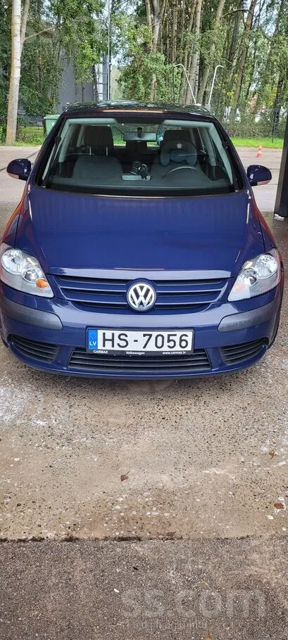 Volkswagen Golf Plus 2005, 1.4 benzīns, Manuāls, Hečbeks, Zils — Latvijā