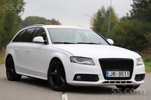 Izlasi Tekstu. 
Pārdod Audi A4 S-Line Plus. 
Auto normāla tehniskā un vizu