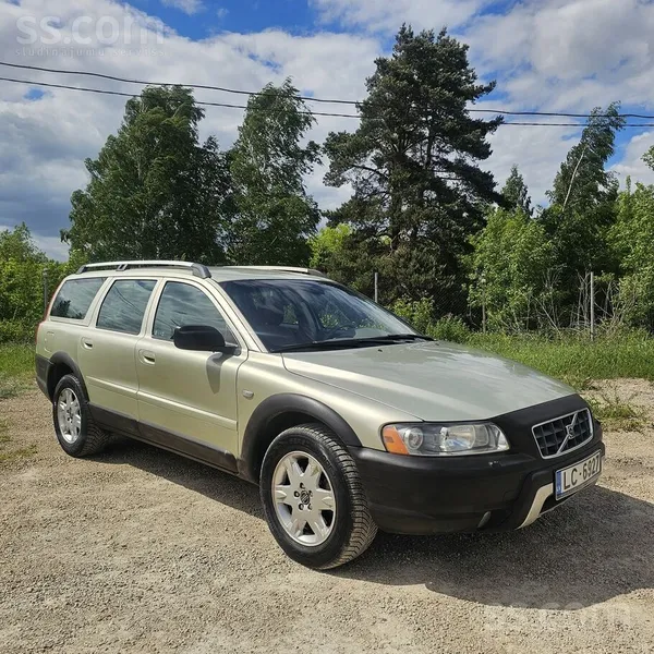 Volvo Xc70 Light Green , 2, 5 benzīns, Manuāla karba, 4x4, Ideāla vizuāla un