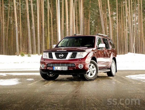 Nissan Pathfinder 7 Sēdvietas 2.5l dīzelis. 126kw
Tehniskā apskate derīga l
