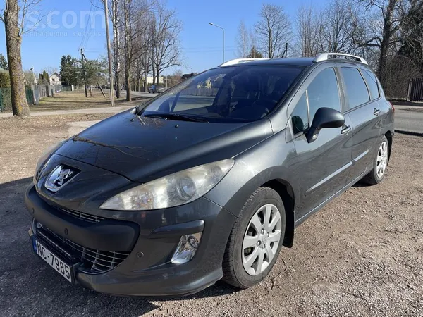 Peugeot Peugeot 308 Sw, 1.6 dīzelis 80kw. Pirmreizējā reģi