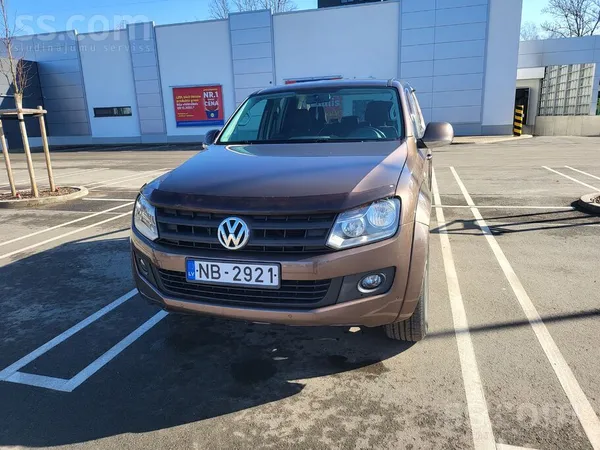 VW Amarok 2.0Tdi 132kW. Vinjeti nevajag, pilna masa 2820kg. Veikta apkope. N