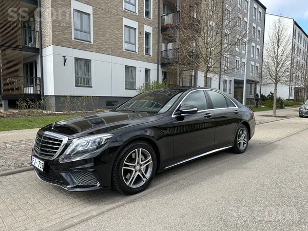 Pārdodu savu Mercedes S-klasi, kas lietots vienā ģimenē kopš iegādes brīža n