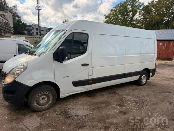 Renault Master 2015, 2.3D dīzelis, Manuāls, Balts — Latvijā