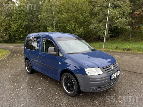 Pārdodu VW Caddy Life 1.9Tdi 77Kw 105Zs
Pasažieru, piecas sēdvietas
Tikko