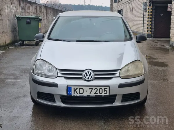 Volkswagen Volkswagen Golf 2.0d; 55 kw;2007 gads ar tehnisko 