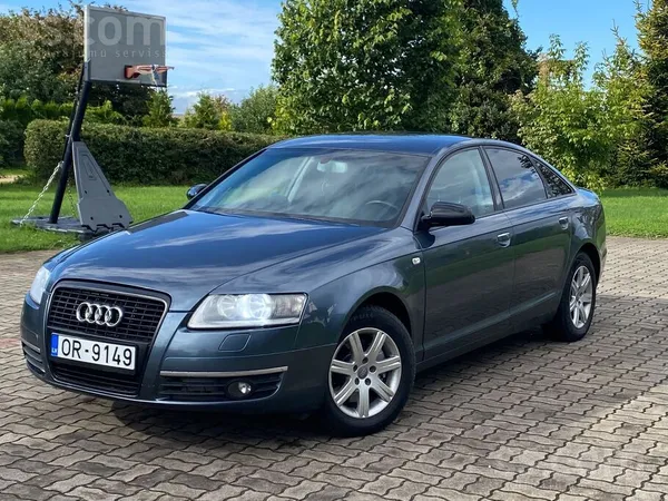 Audi A6 2008, 2.0 benzīns, Manuāls, Sedans, Pelēks — Latvijā