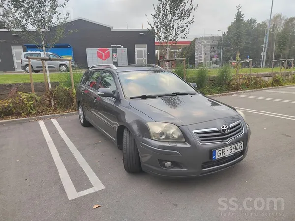 Toyota Avensis 2007, 2.0 benzīns, Manuāls, Universāls, Pelēks — Latvijā