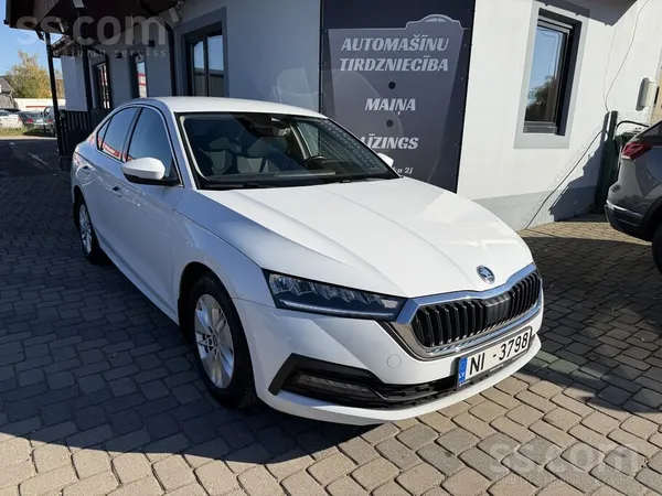 2022 Škoda Octavia ar Pvn 1.0 Benzīns 81kw/110zs ar Automātisko Ātrumkārbu.