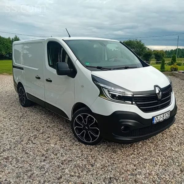 Renault Trafic 2020, 2.0D dīzelis, Manuāls, Furgons, Balts — Latvijā