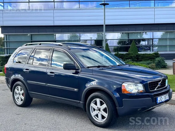 Volvo XC 90 2003, 2.4D dīzelis, Automāts, SUV/Apvidus, Zils — Latvijā