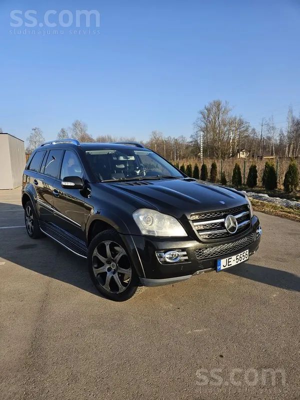 Mercedes GL420 2007, 4.0D dīzelis, Automāts, SUV/Apvidus, Melns — Latvijā