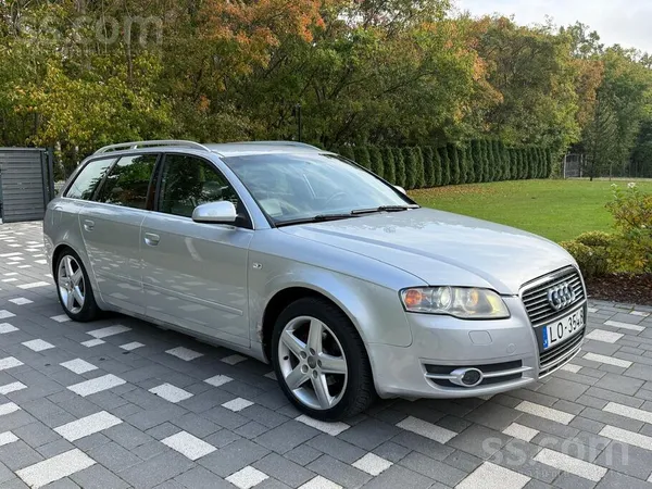Audi A4 2006, 2.0D dīzelis, Manuāls, Universāls, Sudrabs — Latvijā