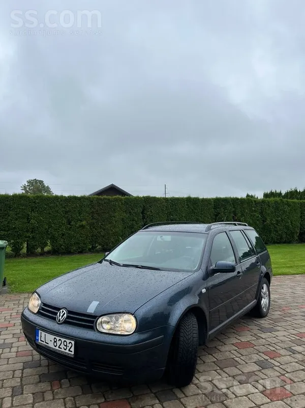 Volkswagen Golf 4 2004, 1.9D dīzelis, Automāts, Universāls, Pelēks — Latvijā