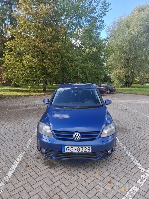 Volkswagen Golf Plus 2005, 2.0D dīzelis, Manuāls, Zils — Latvijā