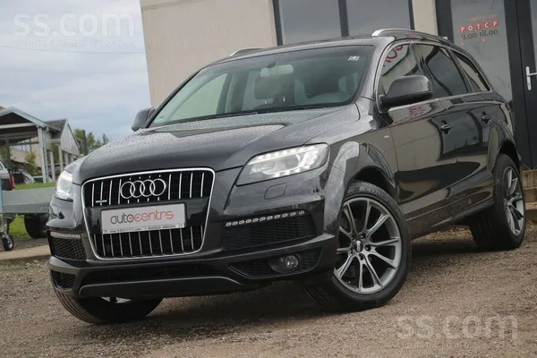 No Vācijas, Audi Q7, S Line, Quattro, Individual, 3, 0Tdi 240Zs dīzeļa dzinē