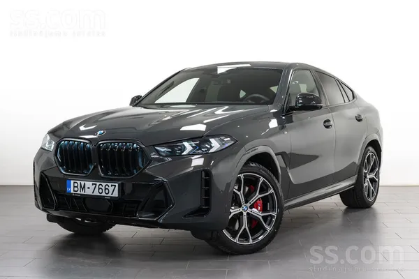 BMW X6 xDrive30d M Sport, 210Kw

-Spēkā ražotāja garantija līdz 02/2028, a