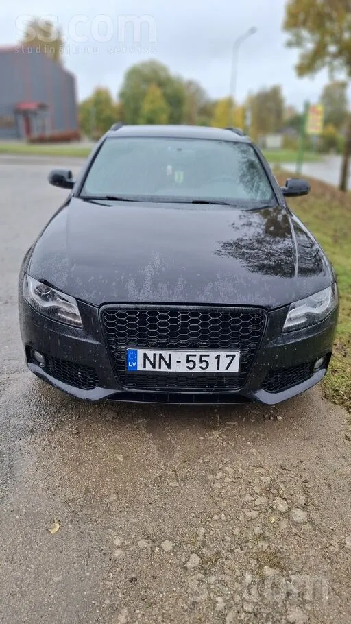 Audi A4 2010, 1.8 benzīns, Manuāls, Universāls, Melns — Latvijā