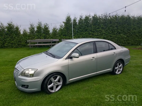 Toyota Avensis 2.2D 110kW. Manuāls 6-pārnesumu. Nav D-Cat. Ādas salons. Jaun