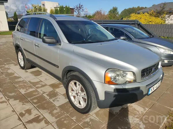 Volvo XC 90 2003, 2.4D dīzelis, Automāts, SUV/Apvidus, Sudrabs — Latvijā