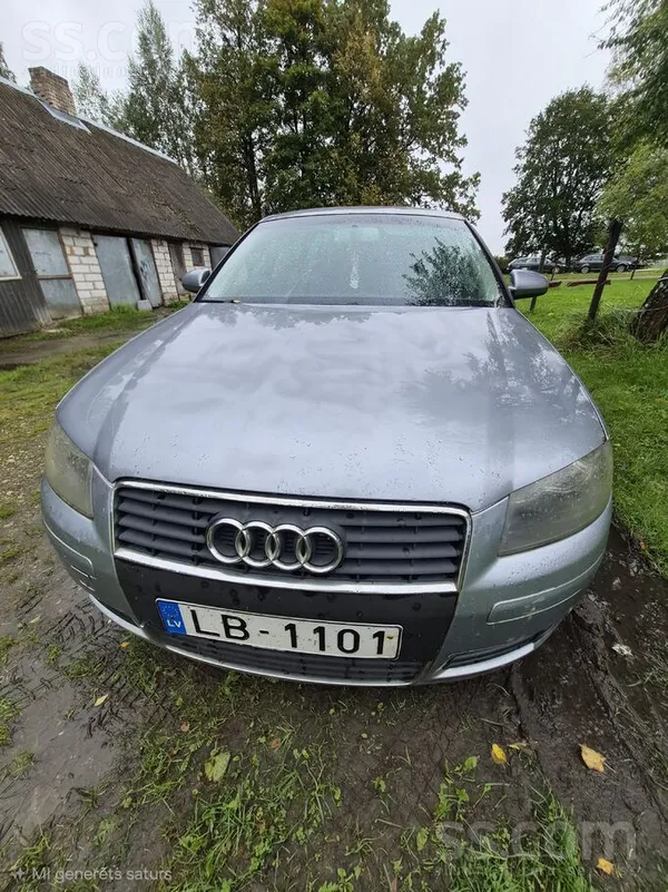 Audi A3 2004, 1.9D dīzelis, Manuāls, Hečbeks, Pelēks — Latvijā