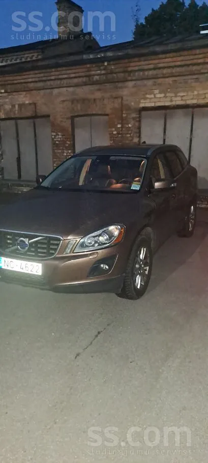 Volvo XC 60 2009, 2.4D dīzelis, Manuāls — Latvijā