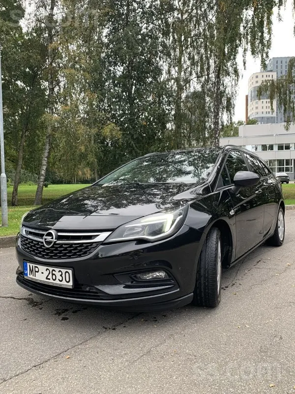 Opel Astra 2020, 1.6D dīzelis, Manuāls, Universāls, Melns — Latvijā
