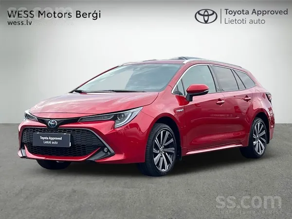 Toyota Corolla Wagon 2021, 1.8H hibrīds, Automāts, Universāls, Sarkans — Latvijā