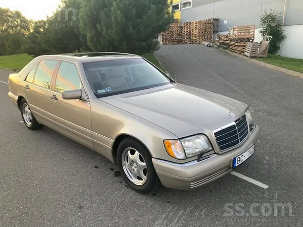 Mercedes Mercedesbenz S420Long 1997g atvests no Asv perfekt