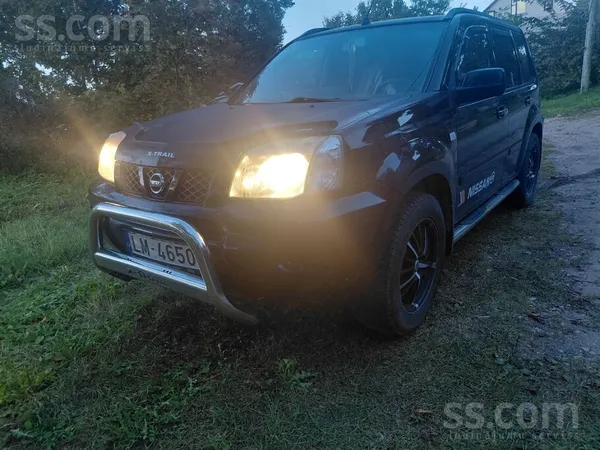 Nissan X-Trail 2007, 2.2D dīzelis, Manuāls, SUV/Apvidus, Melns — Latvijā